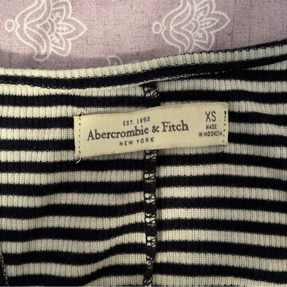 Vintage Abercrombie & Fitch - Striped Racerback Tank Top - Size XS - Picture 5 of 8